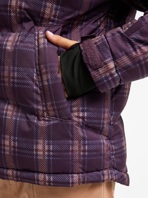 8 15K Alofted Puffy Violet ERJTJ03556 Roxy