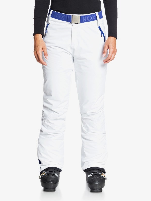 2 ROXY Premiere - Snow Pants for Women White ERJTP03109 Roxy