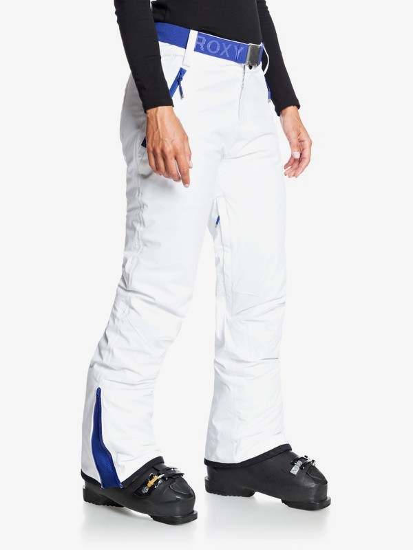 4 ROXY Premiere - Snow Pants for Women White ERJTP03109 Roxy