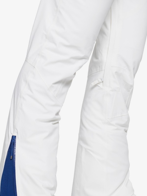 6 ROXY Premiere - Snow Pants for Women White ERJTP03109 Roxy