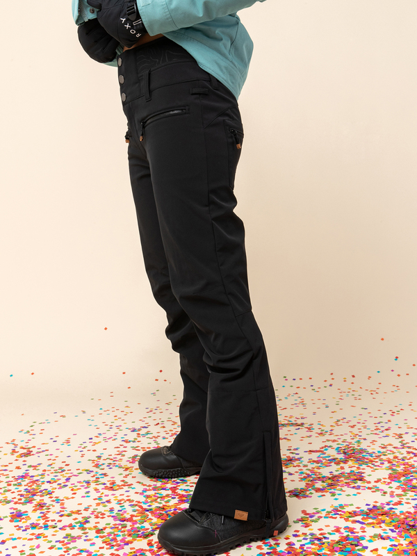 3 Rising High - Pantalón para Nieve para Mujer Negro ERJTP03157 Roxy