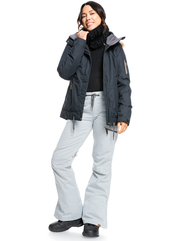 5 Nadia - Snow Pants for Women Grey ERJTP03159 Roxy