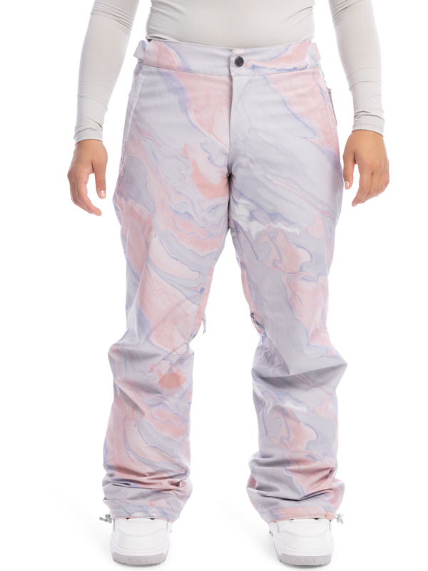 0 Chloe Kim - Insulated Snow Pants for Women Grey ERJTP03201 Roxy