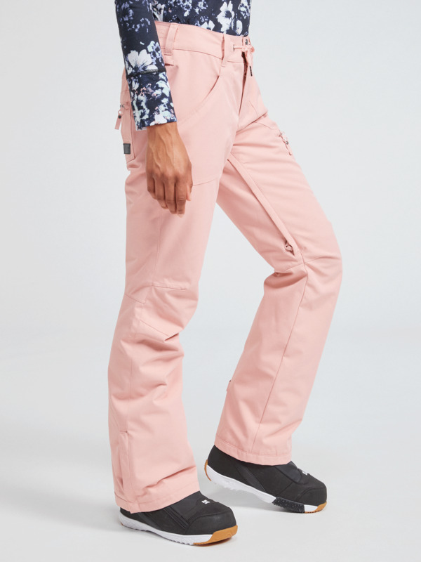 7 Nadia - Insulated Snow Pants for Women Pink ERJTP03212 Roxy