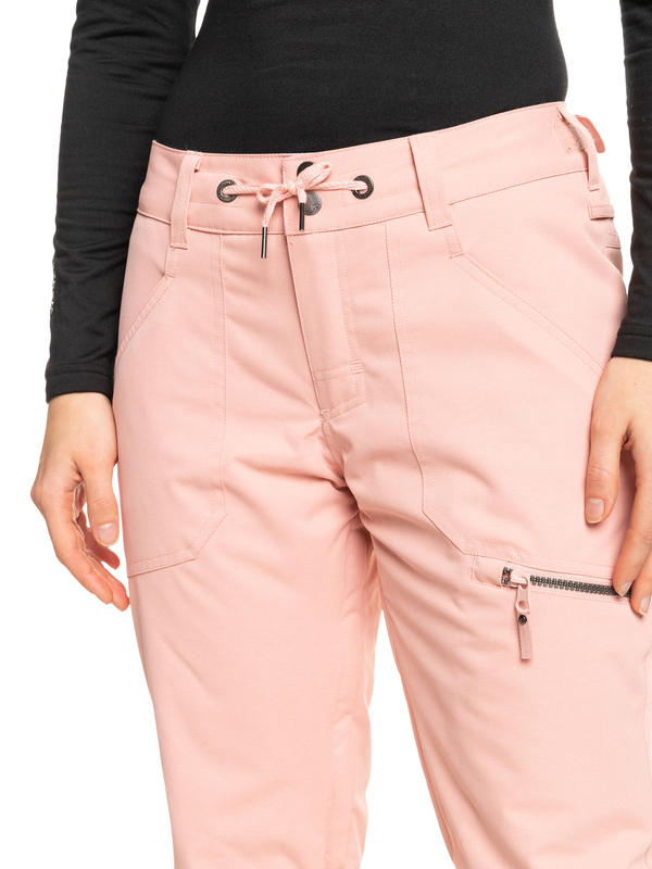 2 Nadia - Insulated Snow Pants for Women Pink ERJTP03212 Roxy