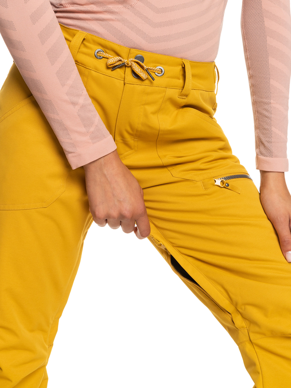 3 Nadia - Pantalon de snow isolant pour Femme Jaune ERJTP03212 Roxy