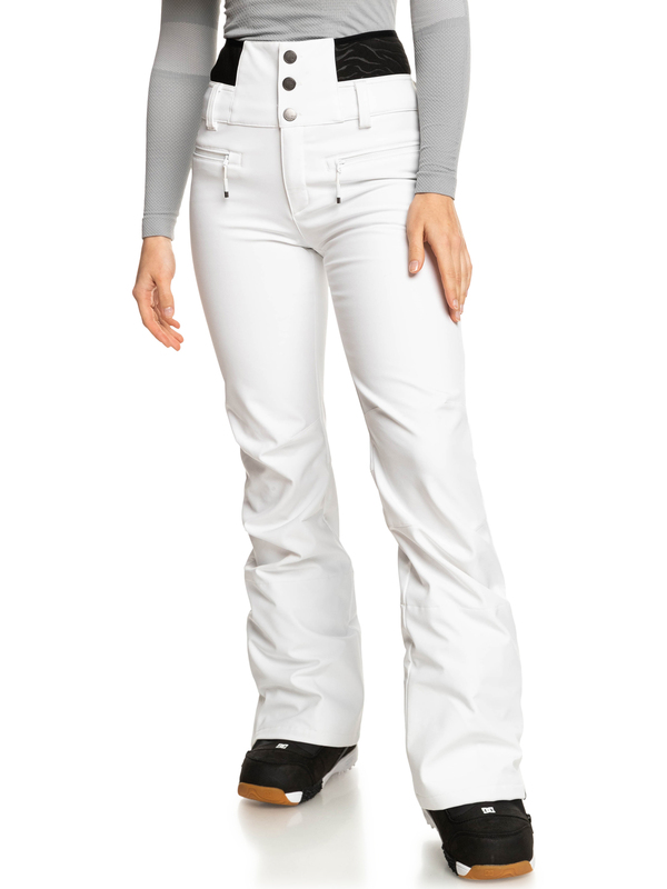 0 Rising High - Funktionelle Schneehose für Frauen Weiss ERJTP03218 Roxy