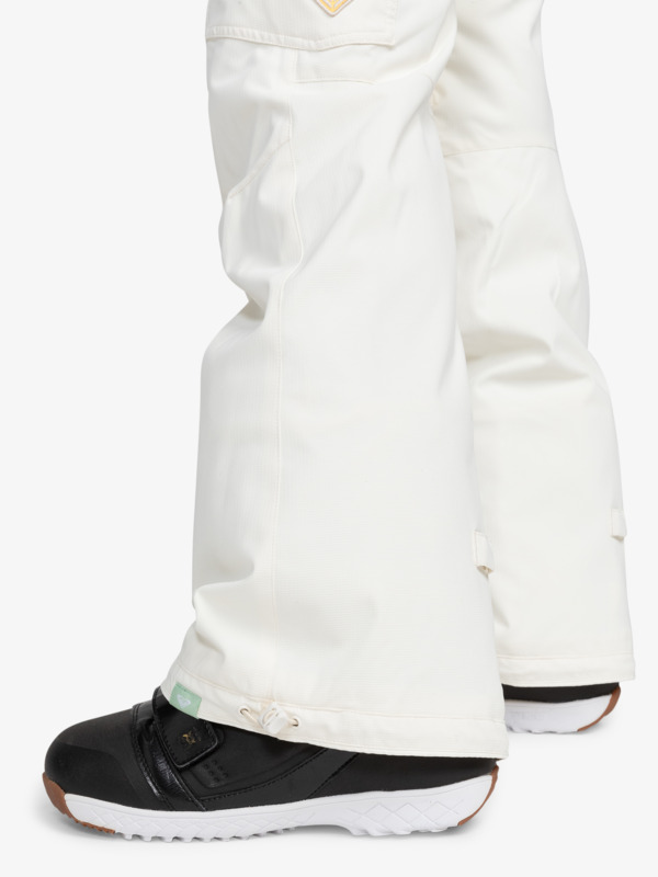 4 Passive Lines - Technical Snow Pants for Women White ERJTP03228 Roxy