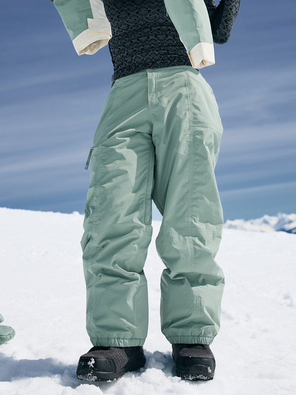 0 Chloe Kim - Pantalon de snow pour Femme Vert ERJTP03262 Roxy