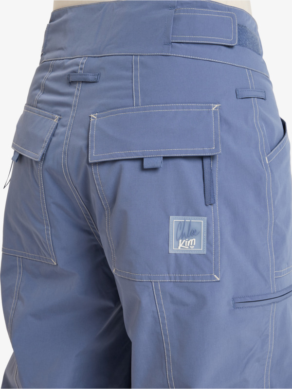 6 Chloe Kim  - Pantalón de snow para Mujer Azul ERJTP03262 Roxy