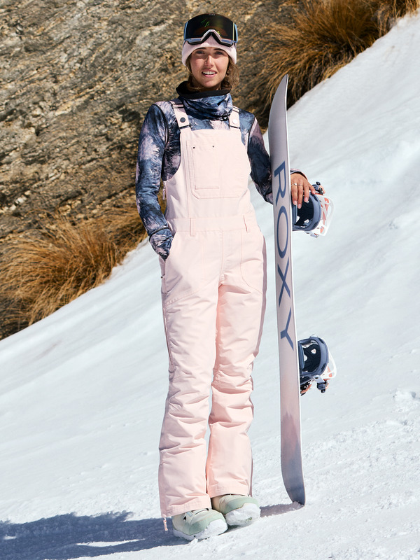 0 Rideout - Salopette de snow/ski pour Femme Rose ERJTP03267 Roxy