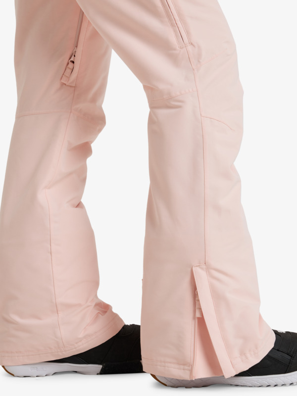 14 Rideout - Bib Snow Pant for Women Pink ERJTP03267 Roxy