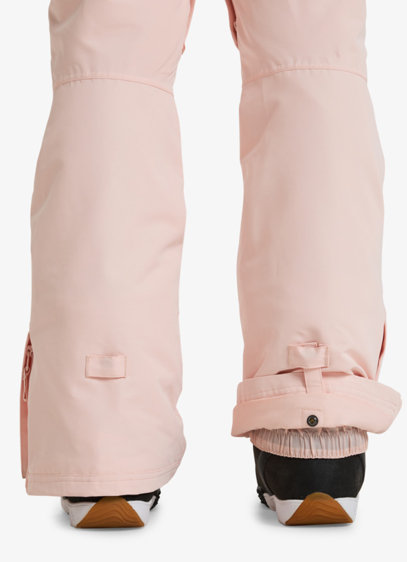 15 Rideout - Bib Snow Pant for Women Pink ERJTP03267 Roxy