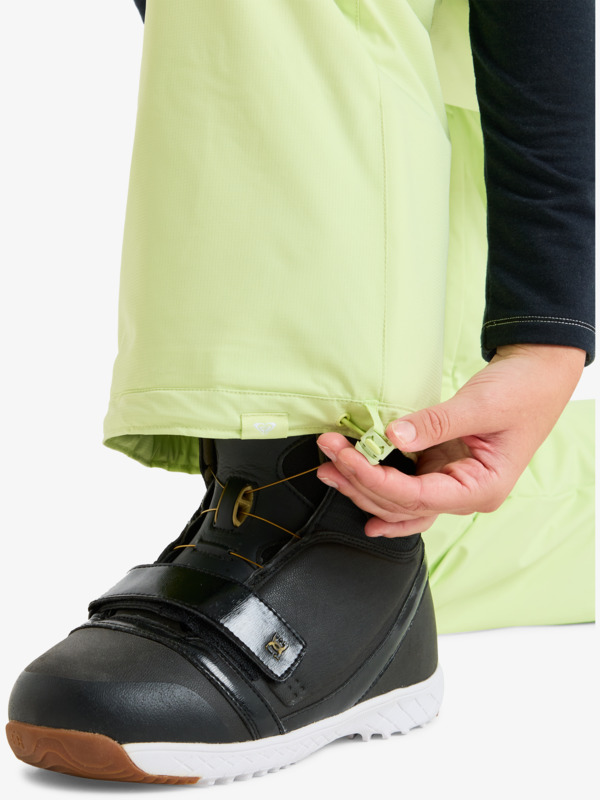 7 Passive Lines  - Pantaloni da snowboard da Donna Green ERJTP03269 Roxy