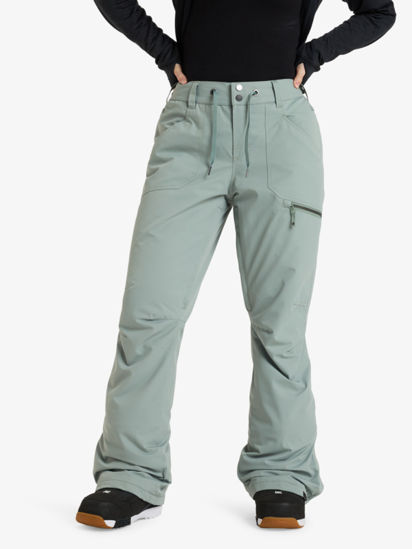 6 Nadia - Pantalon de snow pour Femme Vert ERJTP03271 Roxy