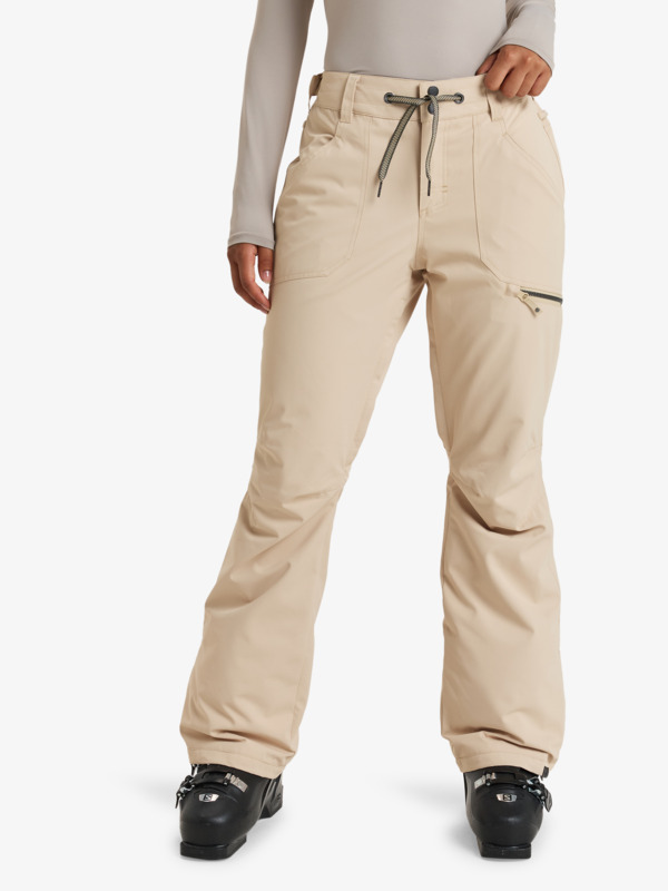 0 Nadia  - Snow Pant for Women Beige ERJTP03271 Roxy