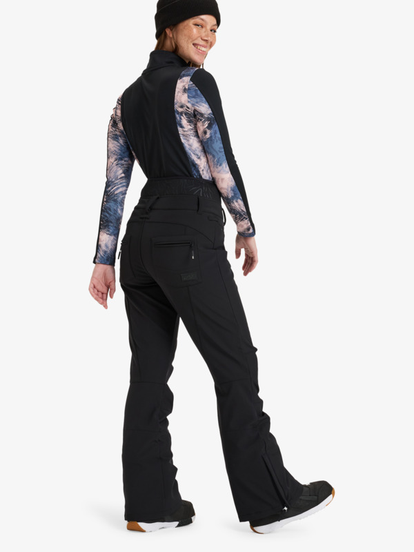 4 Rising High  - Pantaloni da snowboard da Donna Black ERJTP03272 Roxy