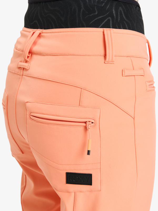 5 Rising High  - Pantaloni da snowboard da Donna Pink ERJTP03272 Roxy