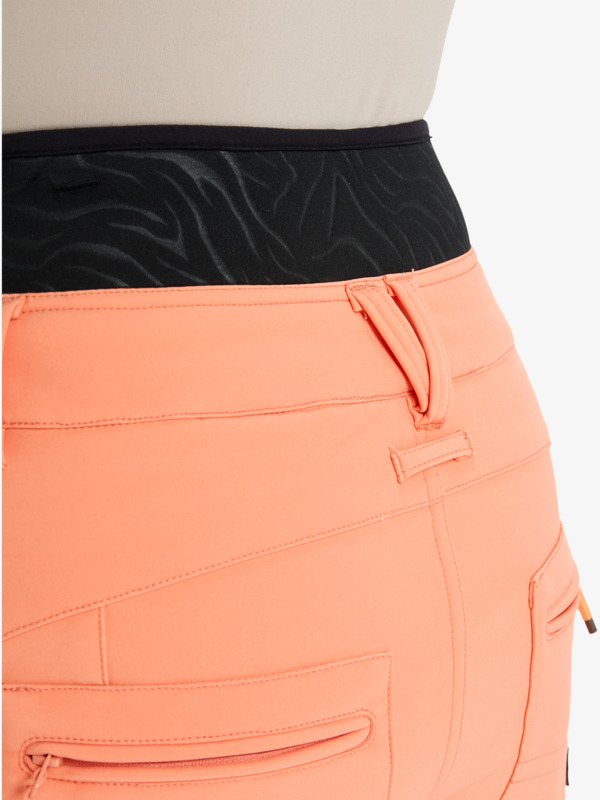 6 Rising High  - Pantalón de snow para Mujer Rosa ERJTP03272 Roxy