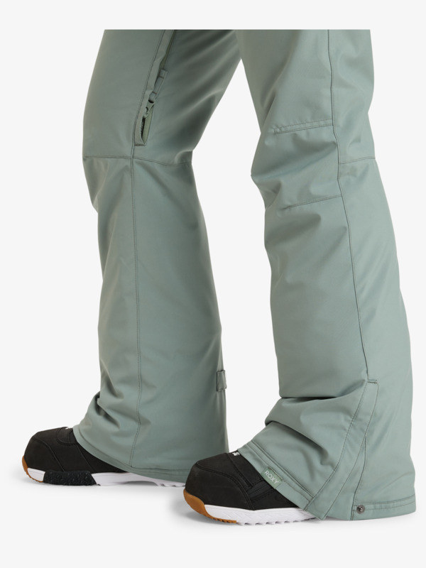 7 Backyard  - Pantaloni da snowboard da Donna Green ERJTP03277 Roxy