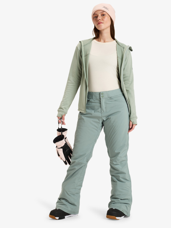 2 Backyard  - Pantaloni da snowboard da Donna Green ERJTP03277 Roxy