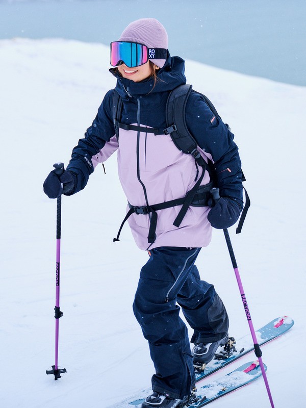 1 GORE-TEX® Lunalite 3L - Salopette de snow technique pour Femme Noir ERJTP03288 Roxy