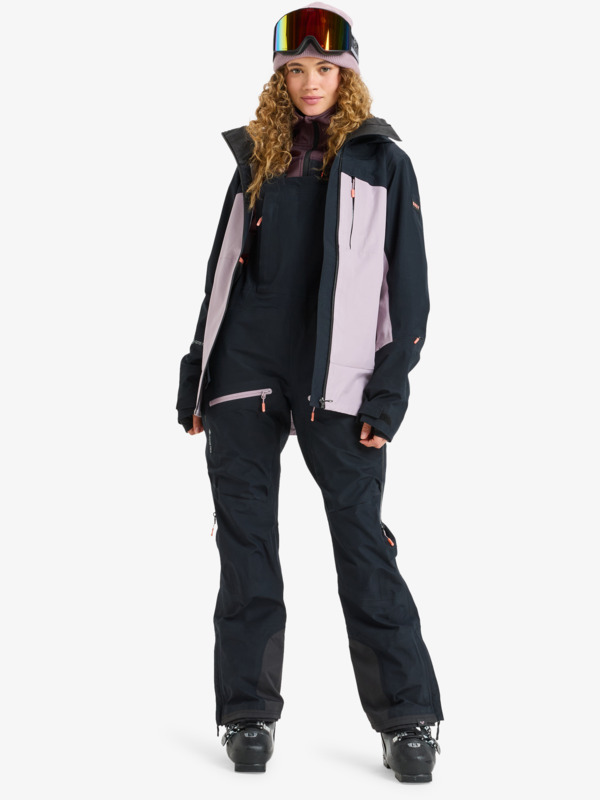 1 GORE-TEX® Lunalite 3L - Salopette de snow technique pour Femme Noir ERJTP03288 Roxy