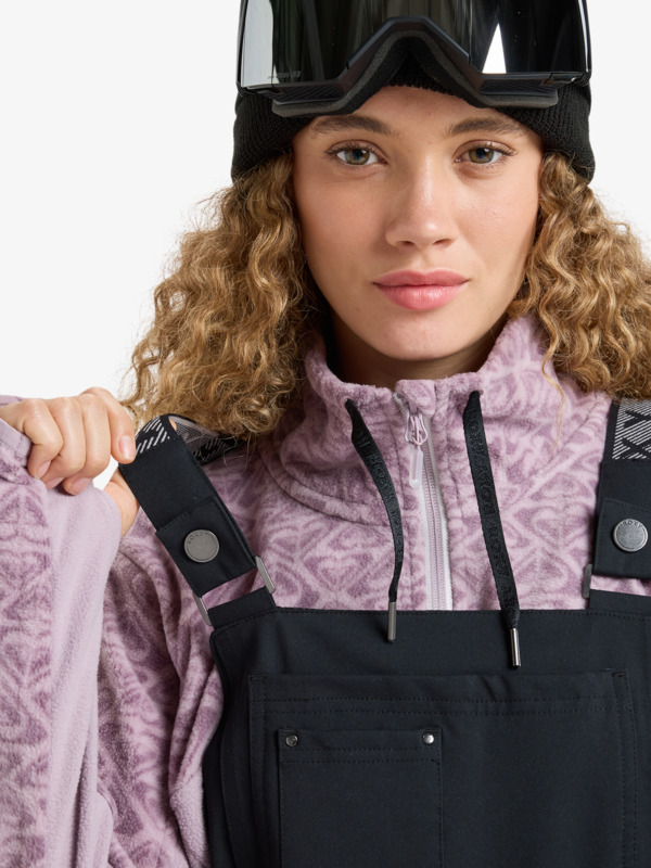 4 Rideout - Peto técnico de snow para mujer Negro ERJTP03290 Roxy