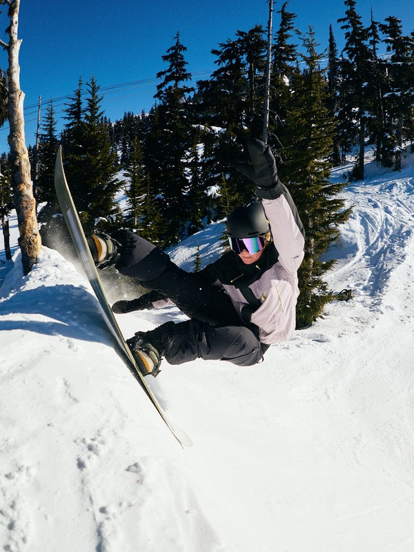 1 Passive Lines - Technical Snow Pants for Women Black ERJTP03293 Roxy