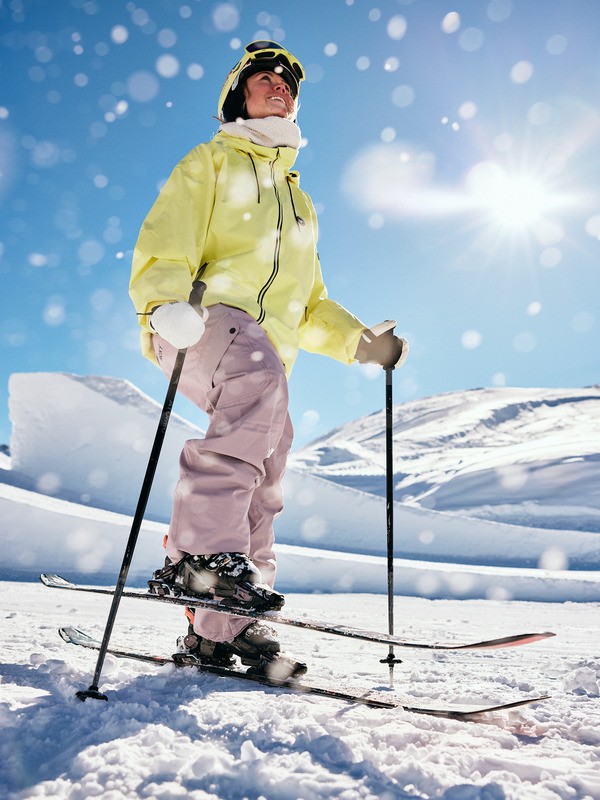 0 Passive Lines - Technical Snow Pants for Women Purple ERJTP03293 Roxy