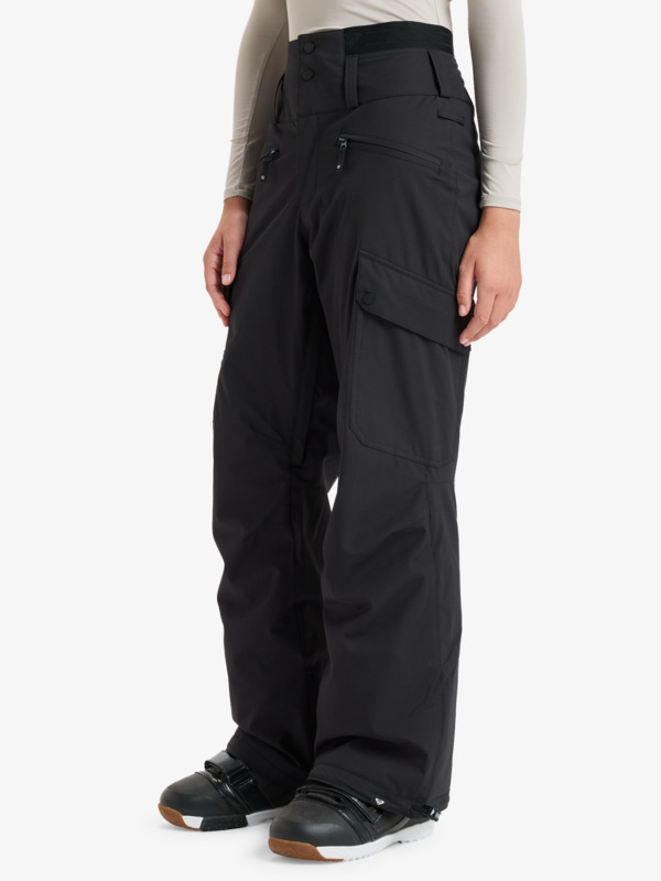 1 Passive Lines 20K - Technische Snowbroek voor Dames Black ERJTP03293 Roxy