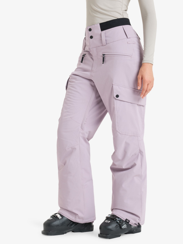 1 Passive Lines - Pantaloni tecnici da snowboard da Donna Purple ERJTP03293 Roxy