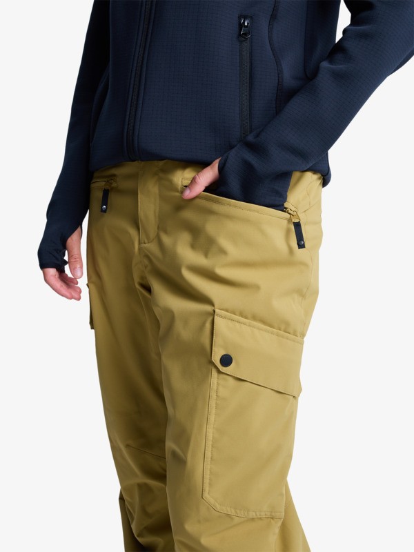 4 Passive Lines - Technical Snow Pants for Women Beige ERJTP03293 Roxy