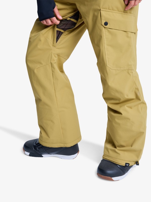 6 Passive Lines - Technical Snow Pants for Women Beige ERJTP03293 Roxy