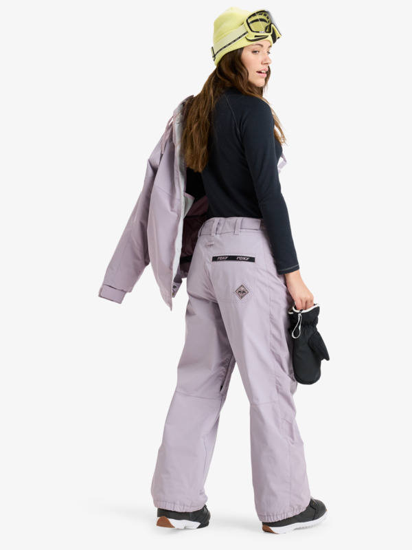 4 Steeply - Pantalón técnico de snow para mujer Violeta ERJTP03294 Roxy