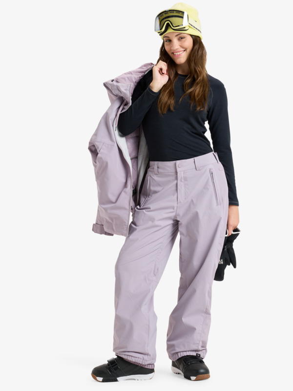2 Steeply - Pantalón técnico de snow para mujer Violeta ERJTP03294 Roxy