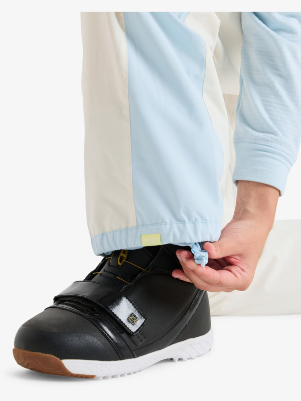 8 Steeply - Pantalón técnico de snow para mujer Blanco ERJTP03294 Roxy