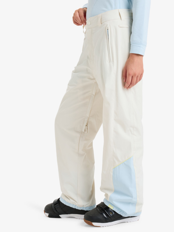 1 Steeply - Pantalón técnico de snow para mujer Blanco ERJTP03294 Roxy