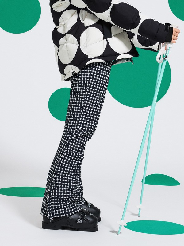 1 Rising High - Technical Snow Pants for Women White ERJTP03295 Roxy