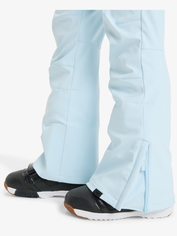8 Rising High - Pantalon de snow technique pour Femme Bleu ERJTP03295 Roxy