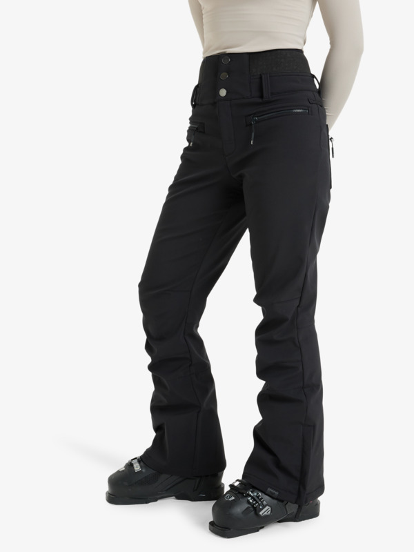 1 Rising High - Pantalon de snow technique pour Femme Noir ERJTP03295 Roxy