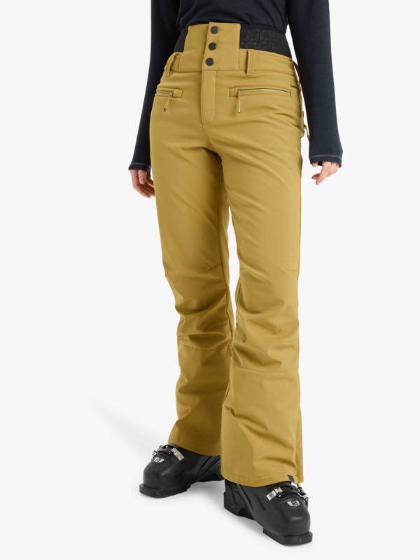 0 Rising High - Pantalon de snow technique pour Femme Beige ERJTP03295 Roxy