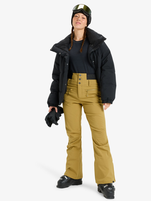 2 Rising High - Pantalon de snow technique pour Femme Beige ERJTP03295 Roxy