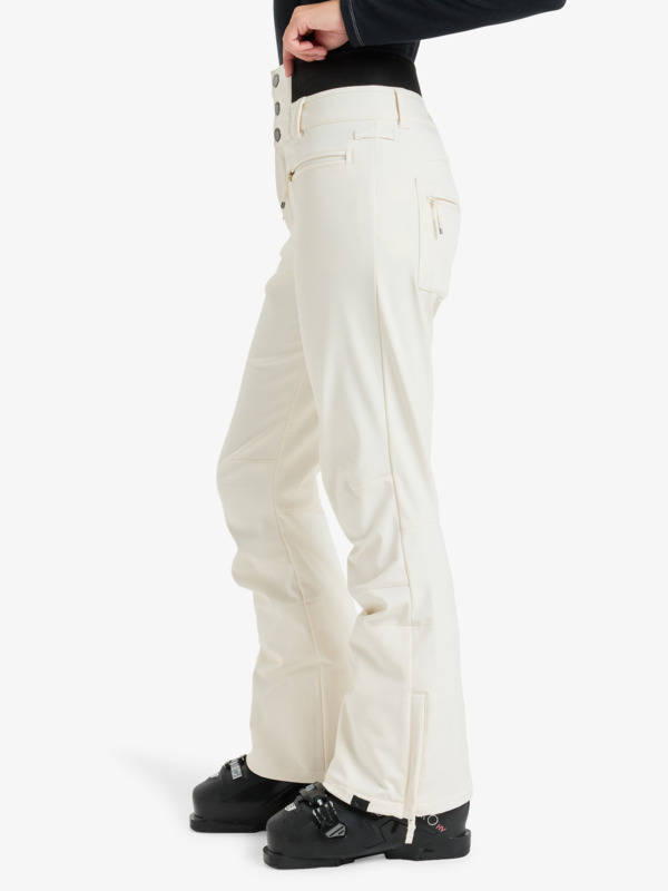 1 Rising High - Technical Snow Pants for Women White ERJTP03295 Roxy