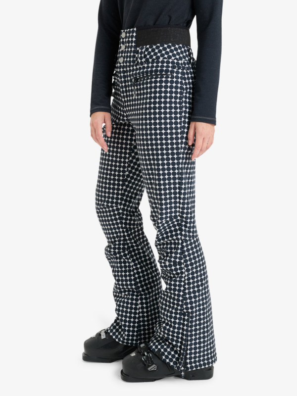4 Rising High - Technical Snow Pants for Women White ERJTP03295 Roxy