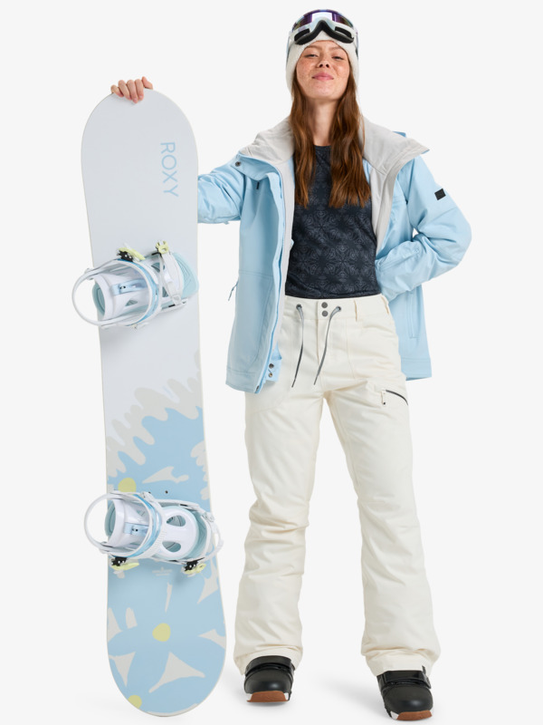 2 Nadia - Pantalón técnico de snow para mujer Blanco ERJTP03296 Roxy
