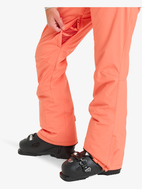 8 Alpine Ridge - Pantaloni tecnici da snowboard da Donna Orange ERJTP03297 Roxy