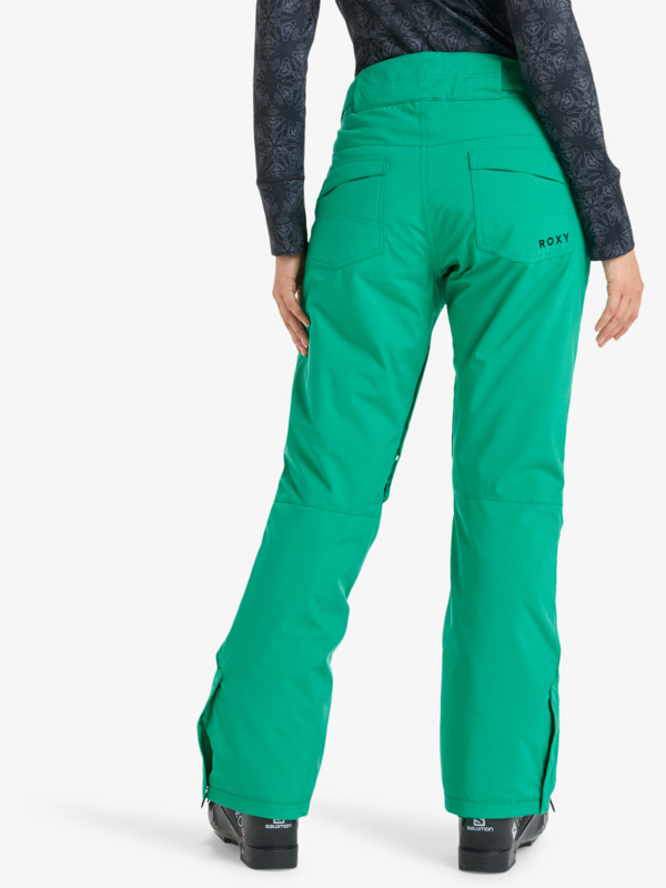 3 Backyard - Technical Snow Pants for Women Green ERJTP03299 Roxy