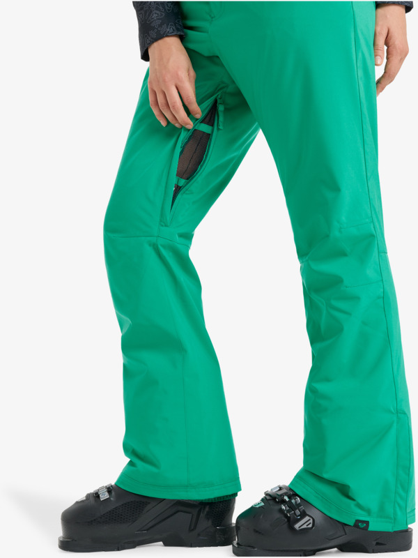 5 Backyard - Technical Snow Pants for Women Green ERJTP03299 Roxy
