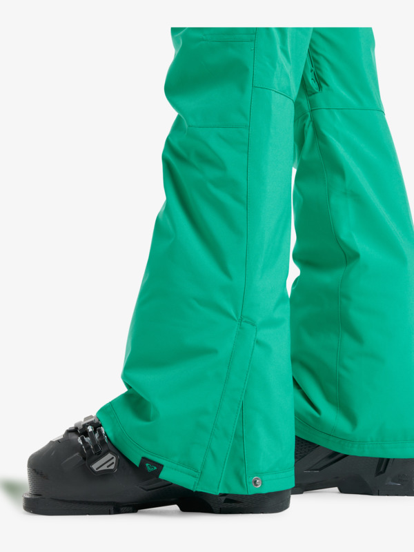 6 Backyard - Technical Snow Pants for Women Green ERJTP03299 Roxy